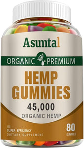 Natural Hemp Gummies Advanced Extra Strength High Potency Mood Gummies-Pain Anxiety Stress Sleep,Cornbread Cbdmd Cbdfx CBS CDB Gummy - Hemp Supplements