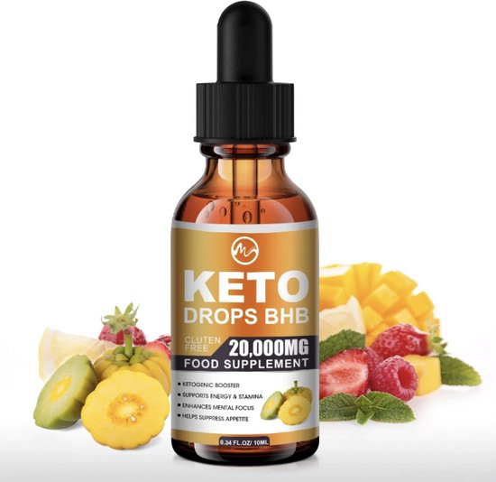 10 dagen kuur Keto Druppels / Eetlustremmer Gewichtsverlies Product / Keto Druppels Voor Vetverbranding / Afvallen