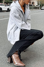 Load image into Gallery viewer, EFAN Women&#39;s Cute Hoodies Teen Girl Fall Jacket Oversized Sweatshirts Casual Drawstring Clothes Zip Up Y2K Hoodie with Pocket
